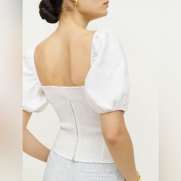 Reformation Rory Linen Top - Picture 3 of 8